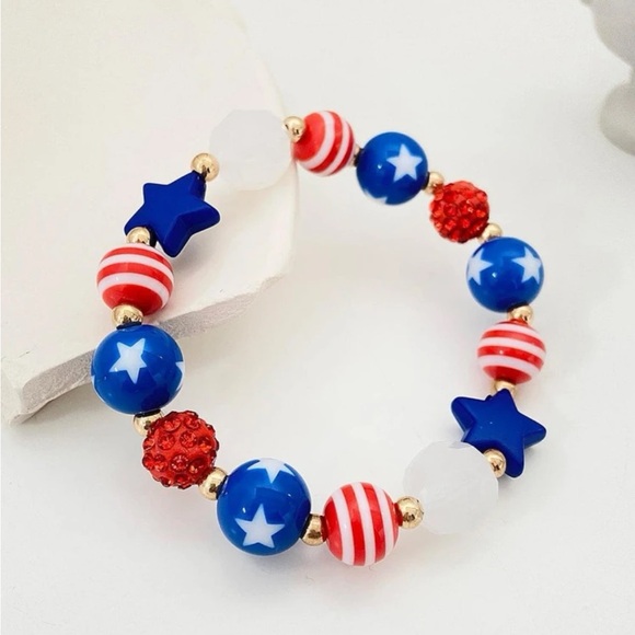 🇺🇸 Set of 6 Random American Made Bracelets for July 4th Celebrations - Picture 7 of 10
